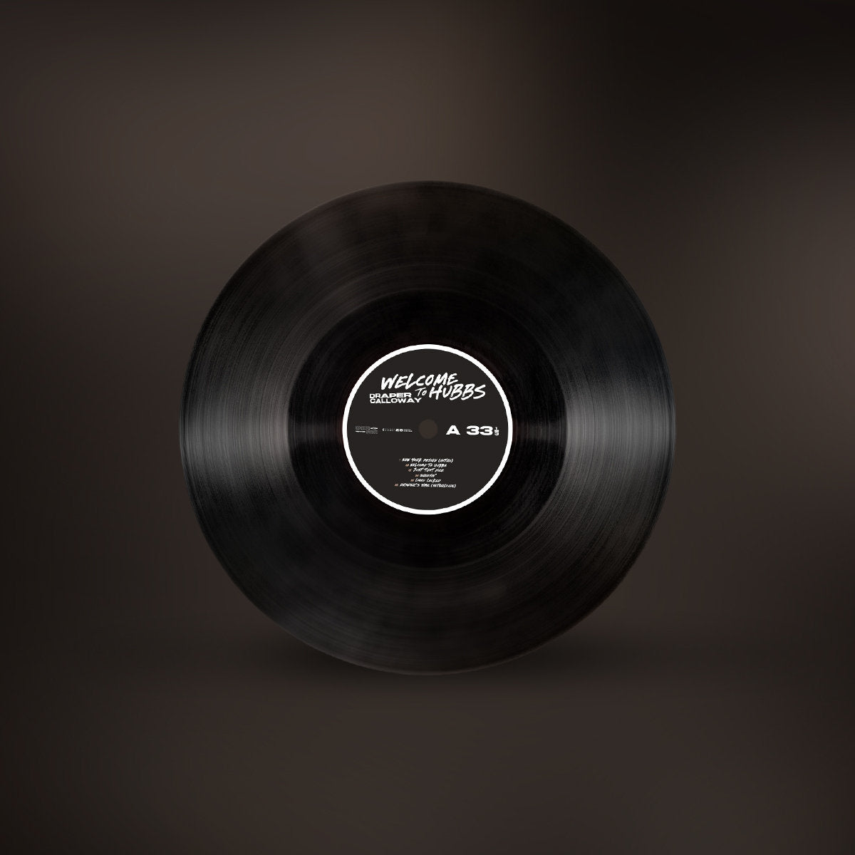 Welcome to Hubbs / 12" LE Black Vinyl 180g (PRE-ORDER)