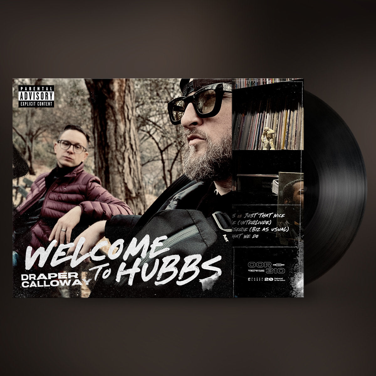 Welcome to Hubbs / 12" LE Black Vinyl 180g (PRE-ORDER)